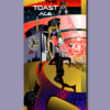 the toast age metal art print part 1 of triptych