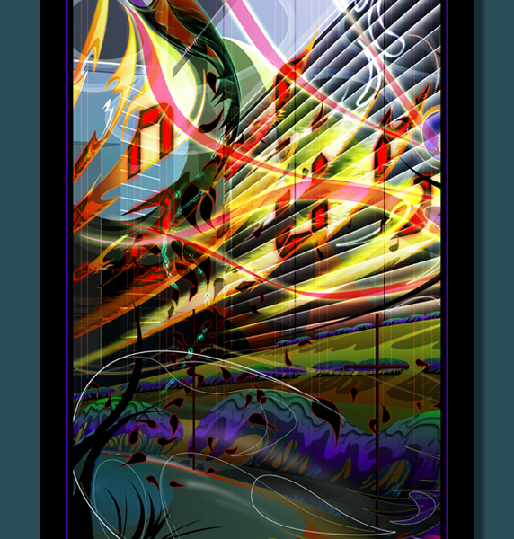 Currents Scene 4 (THRESHOLD) • Special Edition Metal Print