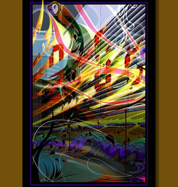 Currents Scene 4 (THRESHOLD) • Special Edition Metal Print