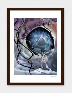 Read more about the article «THE WARMTH I FELT WAS ONLY THE BEGINNING» Art Print by James Mulvania | Curioos